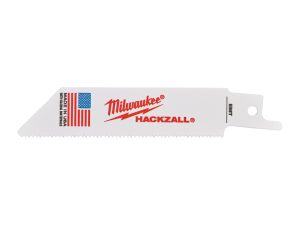 MILWAUKEE Säbelsägeblatt 100 mm HACKZALL - Metall