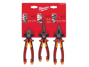 MILWAUKEE Zangen SET VDE geprüft, 3-teilig