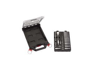 MILWAUKEE PACKOUT™ Ratschen- und Steckschlüssel SET 3/8" im Compact-Organiser Slim