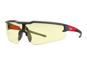 MILWAUKEE Schutzbrille gelb kratzfest & beschlagfrei