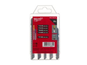 MILWAUKEE Stichsägeblatt SET 35-teilig