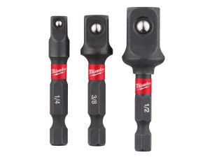 MILWAUKEE Steckschlüsseleinsatz SHOCKWAVE™ SET 3-teilig