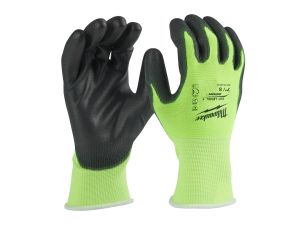 MILWAUKEE Hi-Vis Schnittschutzhandschuhe Klasse 1/A