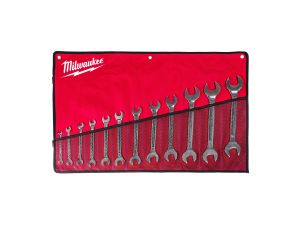 MILWAUKEE Doppel-Maulschlüssel SET 12-teilig