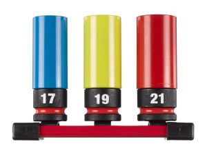 MILWAUKEE Schlagnuss 1/2" Sechskant SHOCKWAVE™ SET für Automotive