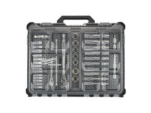MILWAUKEE PACKOUT™ Ratschen- und Steckschlüsseleinsatz SET 63-teilig