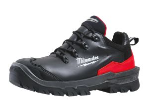 MILWAUKEE Sicherheits Halbschuh ARMOURTRED S3S weit Leder schwarz