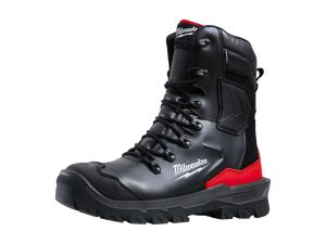MILWAUKEE Sicherheits Schnürstiefel ARMOURTRED S7S hoch weit Leder schwarz 