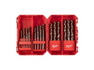MILWAUKEE Metallbohrer HSS-G RED COBALT SET 25-teilig