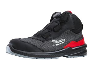 MILWAUKEE Sicherheits Stiefel ARMOURTRED S7S BOA weit Mikrofaser schwarz