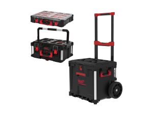 MILWAUKEE PACKOUT™ Trolley Koffer Starter-SET, 3-teilig