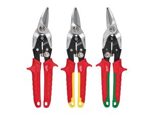 MILWAUKEE Blechscheren-SET gerade 3-teilig