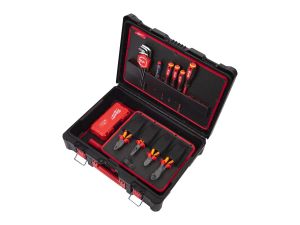 MILWAUKEE Elektriker-Handwerkzeuge Set 62-teilig im PACKOUT Koffer