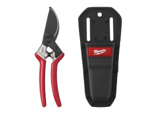 MILWAUKEE Bypass Gartenschere inkl. Holster