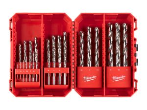 MILWAUKEE Metallbohrerkassette HSS-G THUNDERWEB DIN 338 25-teilig