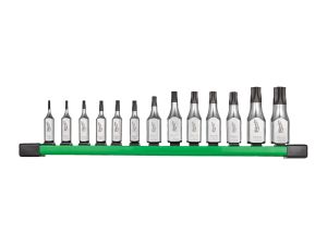 MILWAUKEE Bit-Steckschlüsseleinsatz 1/4" und 3/8" Sicherheits-TX SET 13-teilig