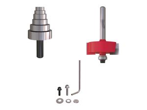 MILWAUKEE Vario-Falzfräser SET, 8-teilig