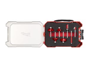 MILWAUKEE Fräsersatz 1/4" Schaft, 7-teilig