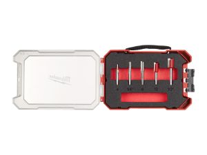 MILWAUKEE Fräsersatz 1/4" Schaft, 5-teilig
