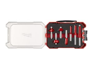 MILWAUKEE Fräsersatz 12 mm Schaft, 7-teilig