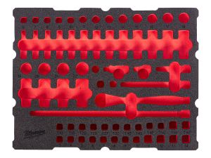 MILWAUKEE Replacement insert for 1/4" ratchet and socket wrench inserts PACKOUT™ insert