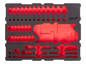 MILWAUKEE Replacement insert for 1/2" ratchet and bit socket inserts PACKOUT™ insert