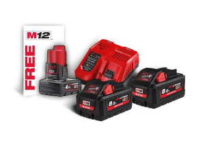 MILWAUKEE Akku Energy-KIT M18 HNRG-802 HIGH OUTPUT™