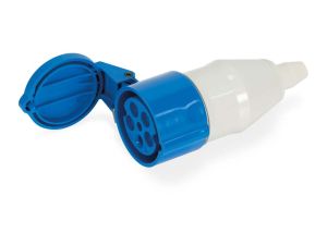 Kupplung, 3 x 230 V, 16 A, "Nase 9 Uhr"