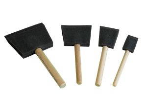 CHESTNUT Schaumstoff-Bürsten 4 Stk. SET