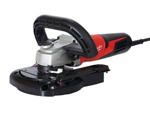 MILWAUKEE Winkelschleifer mit Absaughaube für Schleifarbeiten AGV 15-125 DEG-SET