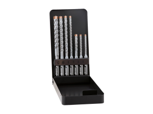 ALPEN Hochleistungsbohrer 4-Schneider FORCE X SDS-plus SET in der Metallkassette 7-teilig