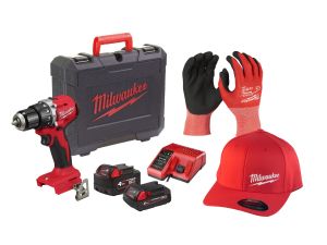 MILWAUKEE Akku-Schlagbohrschrauber M18 BLPDRC SET-AKTION