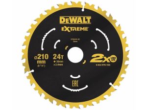 DEWALT Sägeblatt 210x30 24WZ