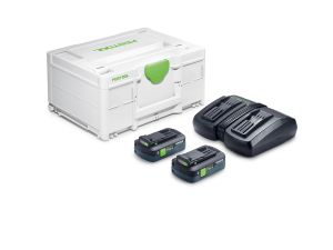 FESTOOL Energie-Set SYS 18V 2xTBX4/TCL6DUO