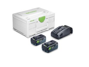 FESTOOL Energie-Set SYS 18V 2xTBX8/SCA16