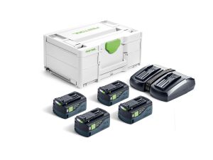 FESTOOL Energie-SET SYS 18V 4x5,0/TCL 6 DUO