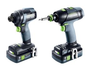 FESTOOL Schrauber- und Bohrer SET TID 18 HPC 4,0 I-Set T18