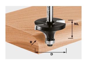 FESTOOL Abrundfräser HW S8 D28,7/R8 KL