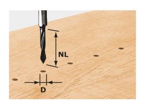FESTOOL Durchgangsbohrer HW S8 D5/30