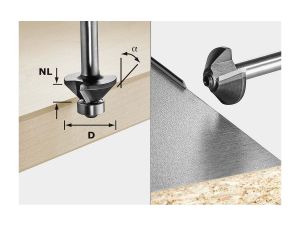 FESTOOL Fasefräser S8 HW 30° D25-KL OFK