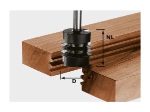 FESTOOL Verleimfräser HW S8 D34/NL32