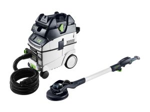 FESTOOL Langhalsschleifer- und Sauger-Set PLANEX LHS 2-M 225 EQ/CTM 36-Set