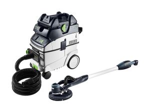 FESTOOL Langhalsschleifer- und Sauger-Set PLANEX LHS-E 225/CTL 36-Set