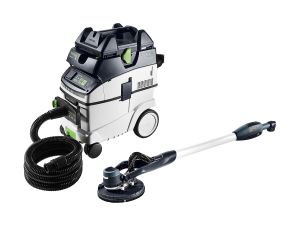FESTOOL Langhalsschleifer- und Sauger-Set PLANEX LHS-E 225/CTM 36-Set