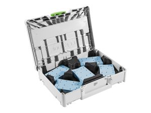 FESTOOL Schleifmittel-Systainer³ SYS-STF 80X133 GR-Set Granat