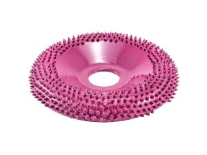 SABURRTOOTH 100 mm Frässcheibe, gewölbt, extrem grob/lila