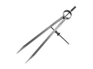 Federspitzzirkel mit Schnellspannmutter