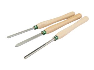 RECORD POWER Drechselwerkzeug HSS SET 3-teilig