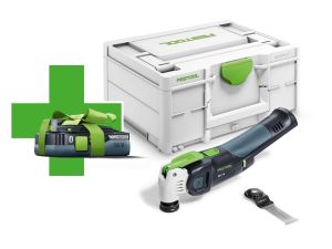FESTOOL Akku-Oszillierer OSC 18 E-Basic-4,0 VECTURO