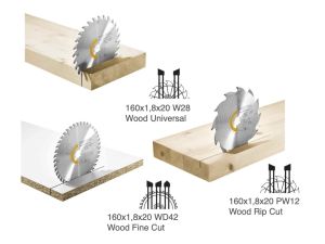 FESTOOL Sägeblatt 3er SET